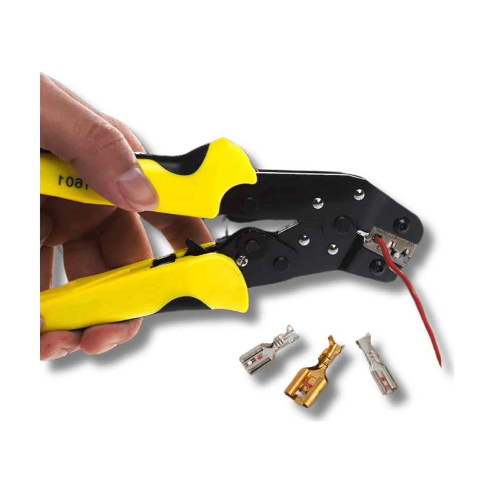 Yellow Cable Lug Crimper 0.5 - 1 - 1.5 mm²