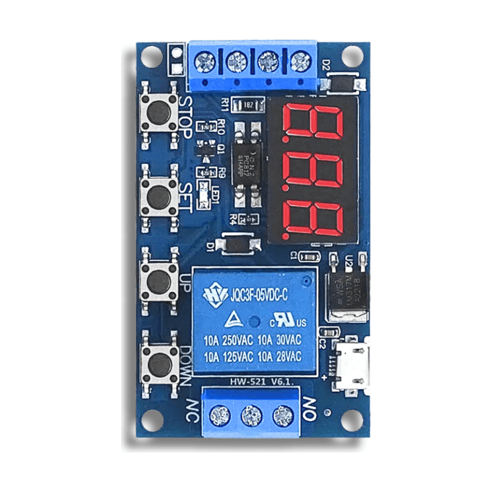 Programmable Delay Timer Relay Module 6-30V