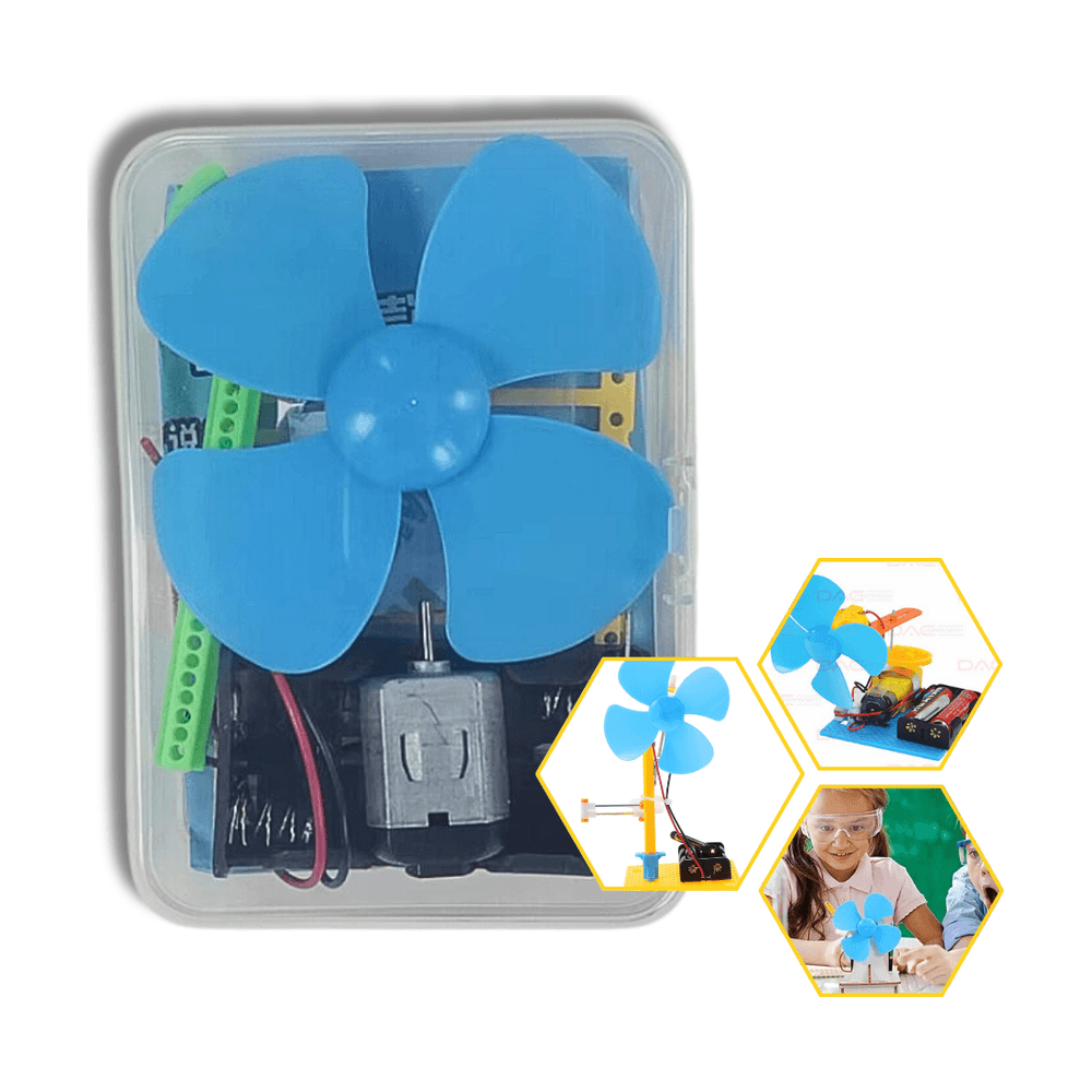 DIY Battery-Powered Fan Educational Kit