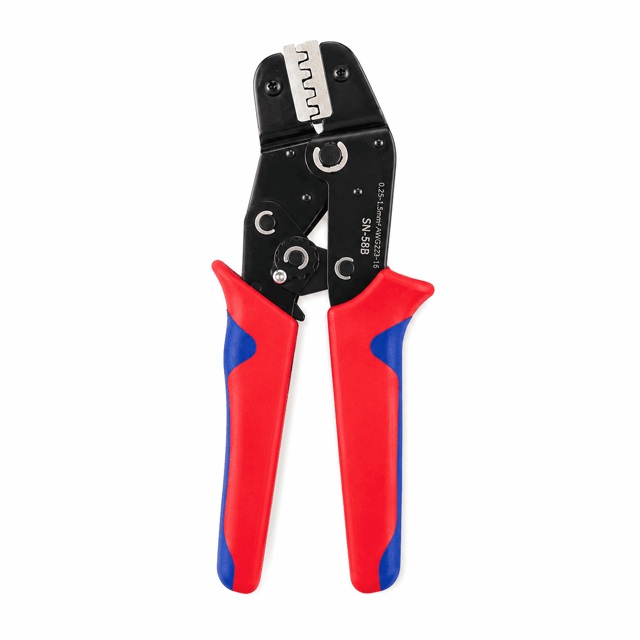 SN-58B Electrical Terminal and Wire Crimping Tool 0.25-1.5mm2 AWG 23-16