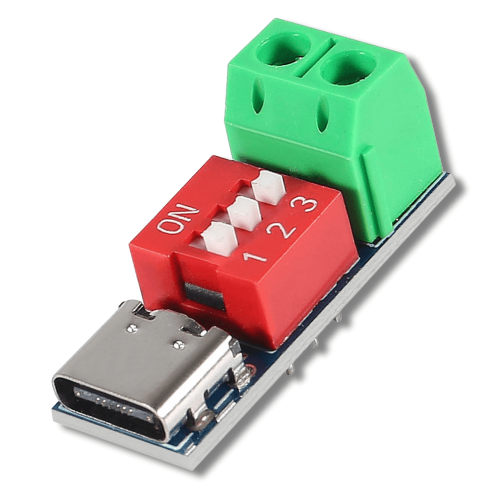 لوحة تحويل كهرباء من Type C من 5 إلى 20 فولط | HW-443