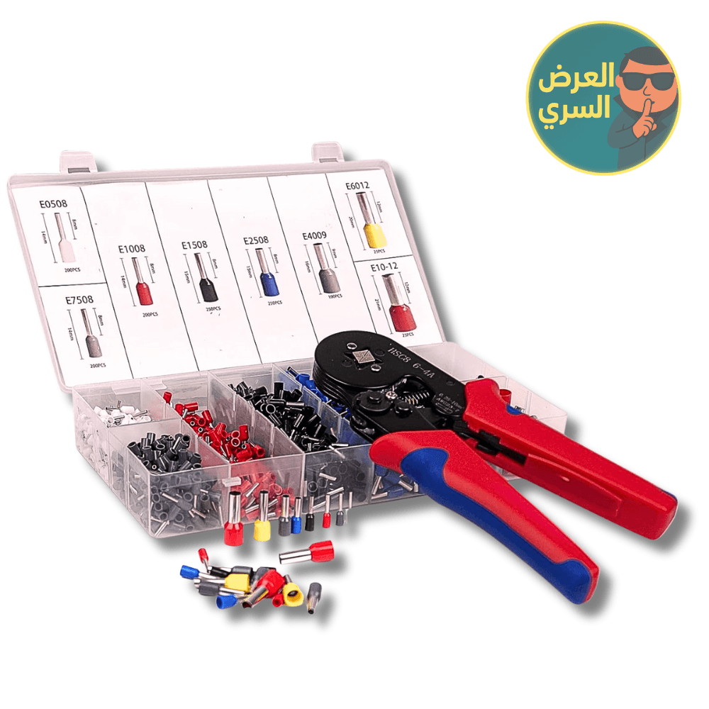 طقم مكبس مع نهايات أسلاك
