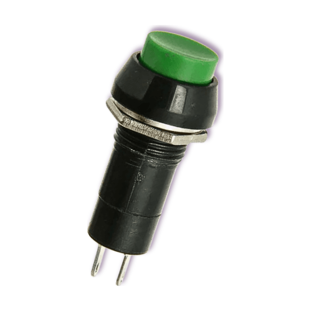 زر ضغط للتشغيل (زامور) لون أخضر - 250V3A
