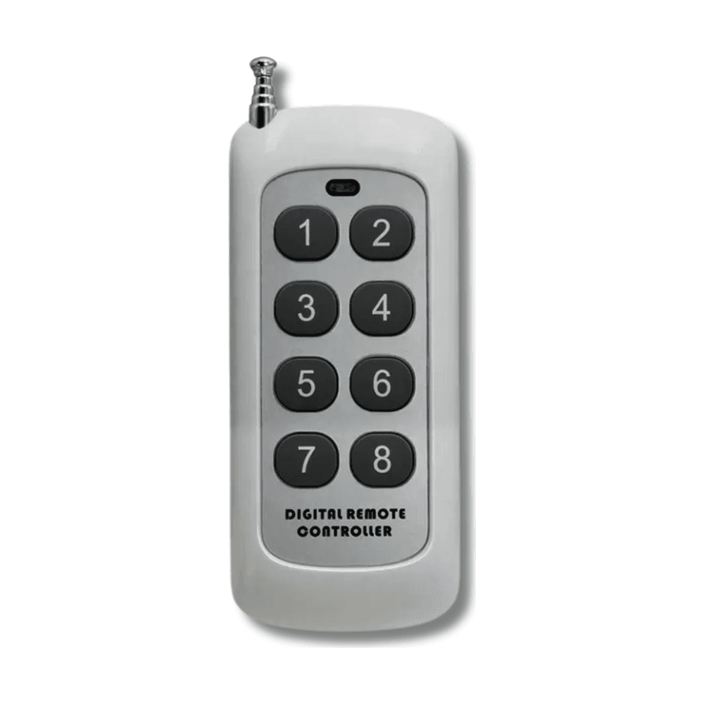 ريموت تحكم لاسلكي 8 أزرار | تردد 433Mhz